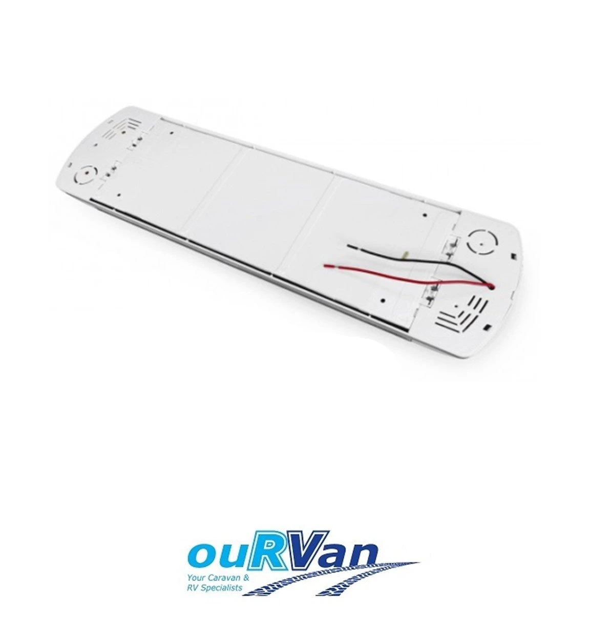 CAMEC 004592 LIGHT TWIN FLURO 12V 15W WHITE MILKY LENS SURFACE MTD CARAVAN RV 2 CAMEC 004592 LIGHT TWIN FLURO 12V 15W WHITE MILKY LENS SURFACE MTD CARAVAN RV - Image 2