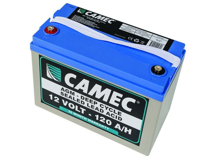 CAMEC 120AH SLA AGM BATTERY 043165 CARAVAN MOTORHOME CAMPER TRAILER RV POP TOP 3 CAMEC 120AH SLA AGM BATTERY 043165 CARAVAN MOTORHOME CAMPER TRAILER RV POP TOP - Image 3