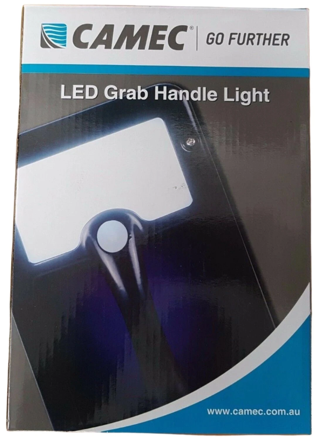 CAMEC LED GRAB HANDLE LIGHT BLACK BARGMAN CARAVAN 041479 2 CAMEC LED GRAB HANDLE LIGHT BLACK BARGMAN CARAVAN 041479 - Image 2