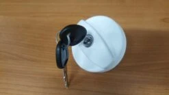CARAVAN LOCKABLE WATER FILLER WITH CAP WITH KEYS WHITE 25MM HOSE 800-00900 COAST -Adventure Parts Shop 112590919056 3