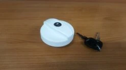 CARAVAN LOCKABLE WATER FILLER WITH CAP WITH KEYS WHITE 25MM HOSE 800-00900 COAST -Adventure Parts Shop 112590919056 4