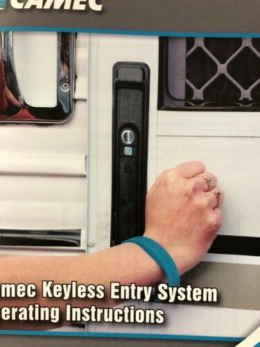 CAMEC KEYLESS ENTRY 3 POINT DOOR LOCK HANDLE - LEFT HAND - 044435 - CARAVAN 2 CAMEC KEYLESS ENTRY 3 POINT DOOR LOCK HANDLE - LEFT HAND - 044435 - CARAVAN - Image 2