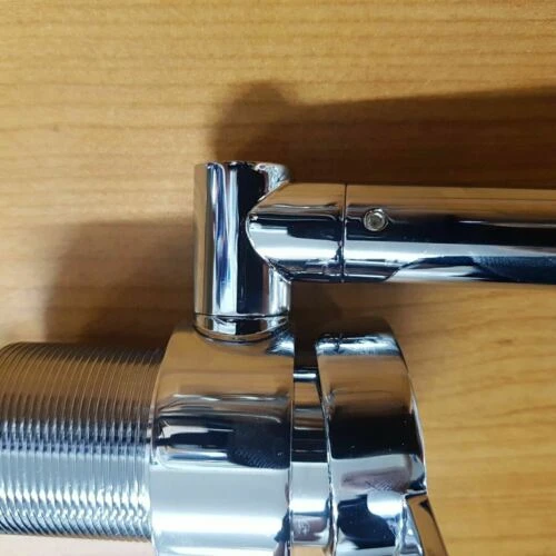 DOMETIC LOW PROFILE SINK MIXER TAP HOT COLD CHROME BRASS NM728 FOLDING TAP 8 DOMETIC LOW PROFILE SINK MIXER TAP HOT COLD CHROME BRASS NM728 FOLDING TAP - Image 8