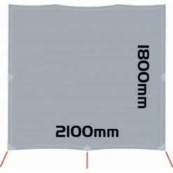COAST CARAVAN POP TOP AWNING PRIVACY SCREEN END WALL 2100 X 1800MM V2 200-09200 -Adventure Parts Shop 12 cb121c54 f346 4dcf 83fe 81f9095e1427