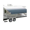 CAREFREE 11FT BLUE SHALE FADE ROLL OUT AWNING (NO ARMS). FF116C00HM