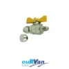 5/16" DOUBLE FLARE BALL ISOLATION VALVE
