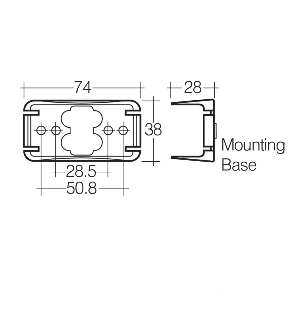 NARVA 9-33V RED/AMBER LED SIDE MARKER LIGHT WITH 0.5M CABLE 91602BL 2 NARVA 9-33V RED/AMBER LED SIDE MARKER LIGHT WITH 0.5M CABLE 91602BL - Image 2