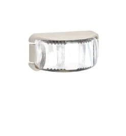 NARVA 9-33V WHITE LED FRONT END OUTLINE MARKER LIGHT WITH WHITE BASE 91612W