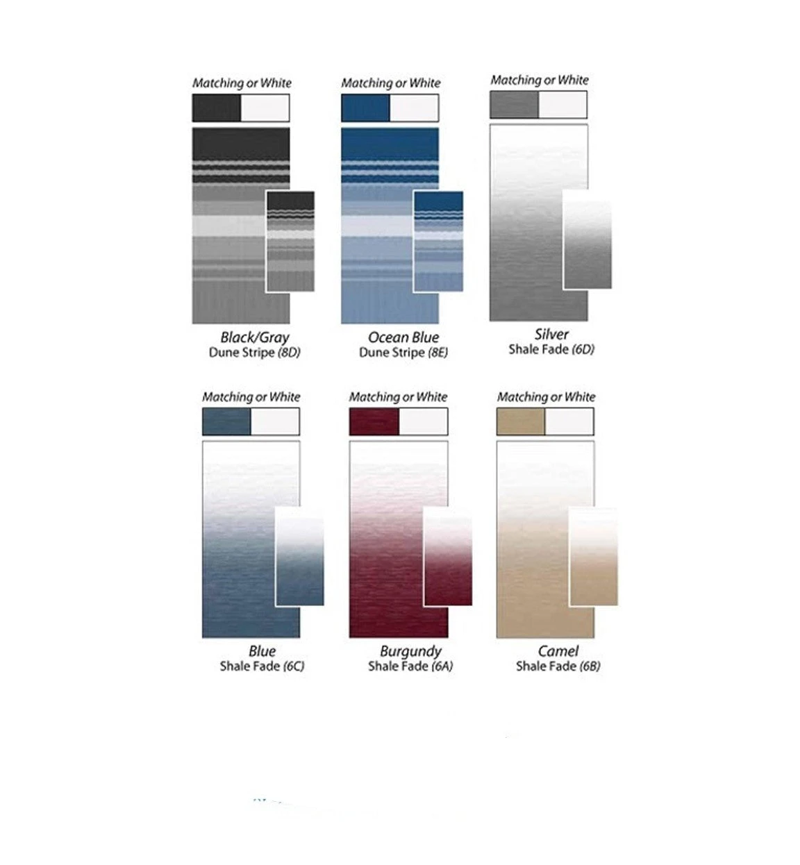 CAREFREE 11FT BLUE SHALE FADE ROLL OUT AWNING (NO ARMS). FF116C00HM 3 CAREFREE 11FT BLUE SHALE FADE ROLL OUT AWNING (NO ARMS). FF116C00HM - Image 3