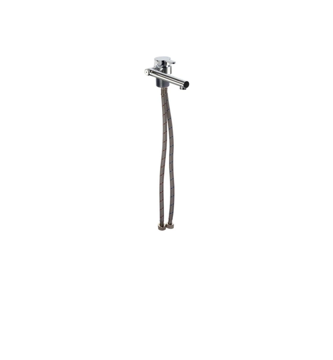 DOMETIC LOW PROFILE SINK MIXER TAP HOT COLD CHROME BRASS NM728 FOLDING TAP 3 DOMETIC LOW PROFILE SINK MIXER TAP HOT COLD CHROME BRASS NM728 FOLDING TAP - Image 3