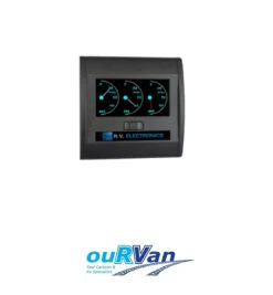 RV ELECTRONICS TRIPLE WATER TANK GAUGE LEVEL INDICATOR CARAVAN CAMPER LCD0219T