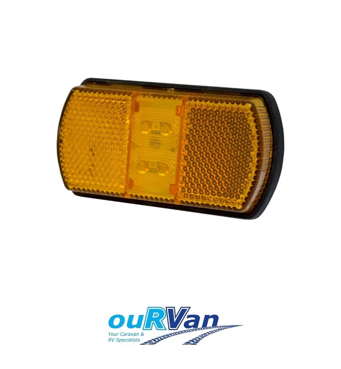 WHITEVISION SM8ALED SERIES 9-33V AMBER LED SIDE CLEARANCE LAMP (BLACK BACKING) 1 WHITEVISION SM8ALED SERIES 9-33V AMBER LED SIDE CLEARANCE LAMP (BLACK BACKING)